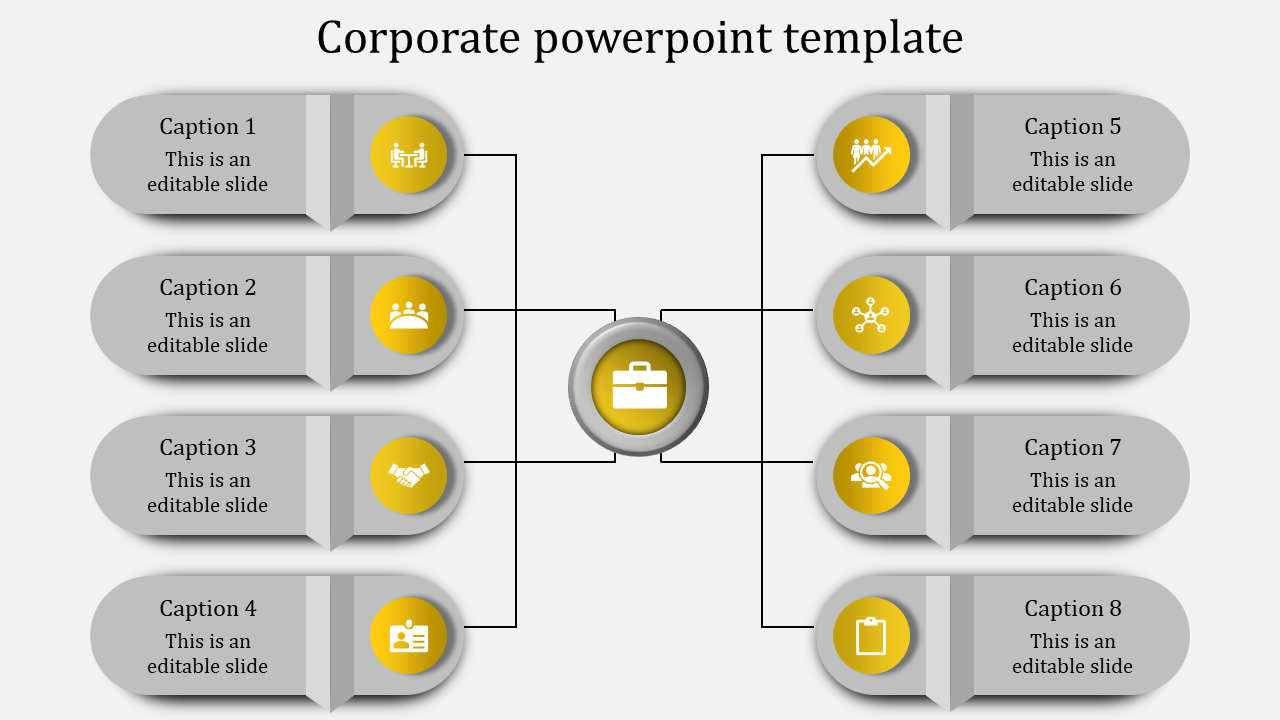 corporate powerpoint template-corporate powerpoint template-8-yellow